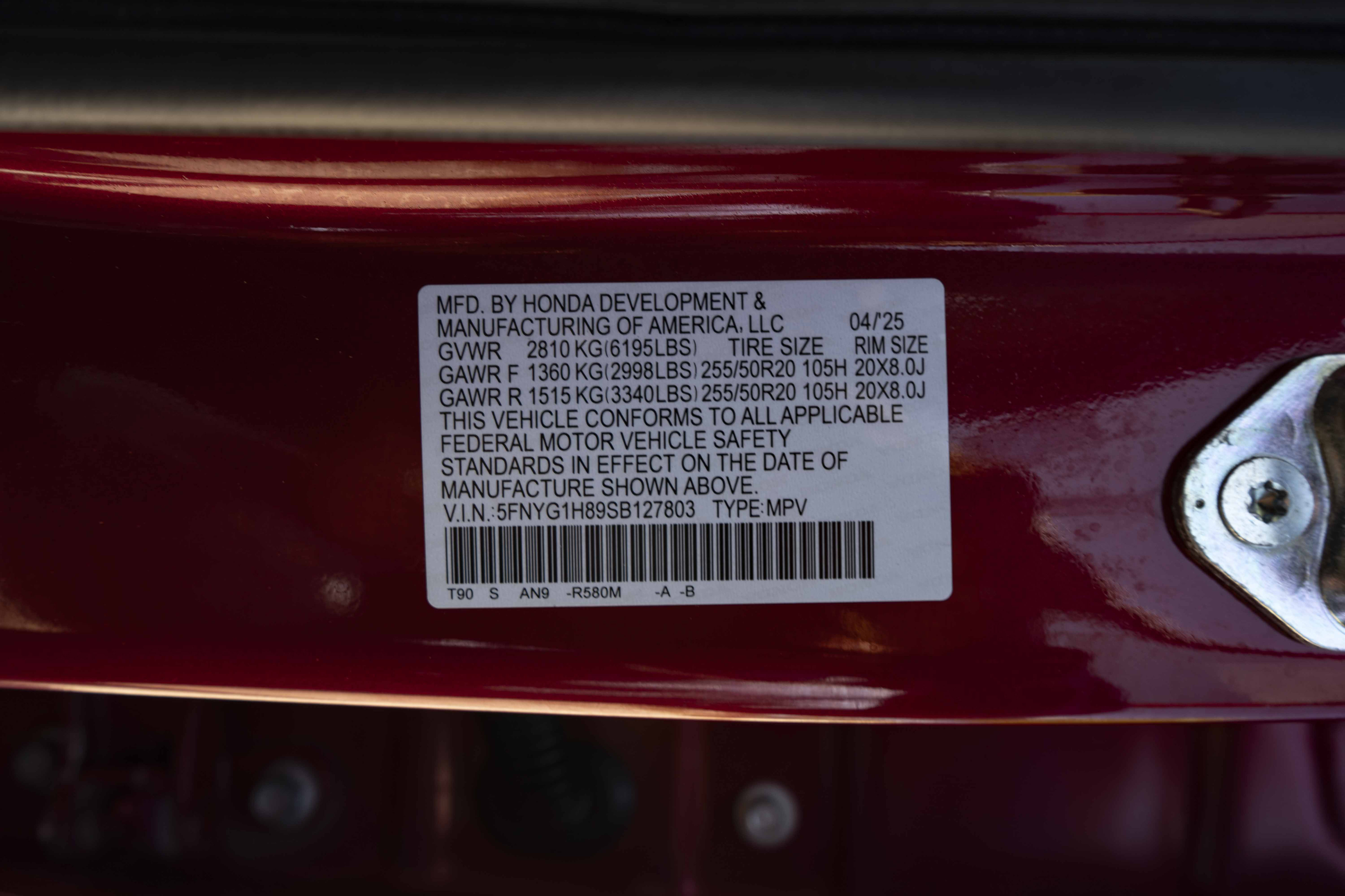 Certified 2025 Honda Pilot Elite image 48
