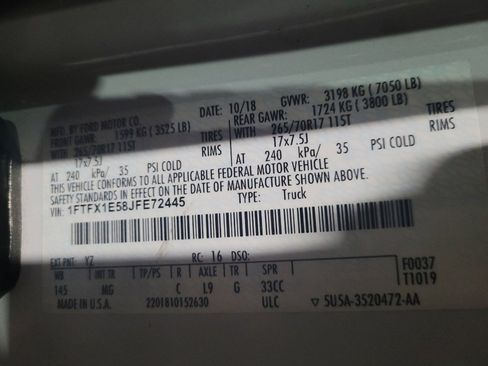 Used 2018 Ford F150 XLT w/ Equipment Group 301A Mid image 33