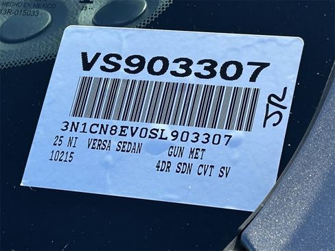 New 2025 Nissan Versa SV w/ Trunk Package image 21