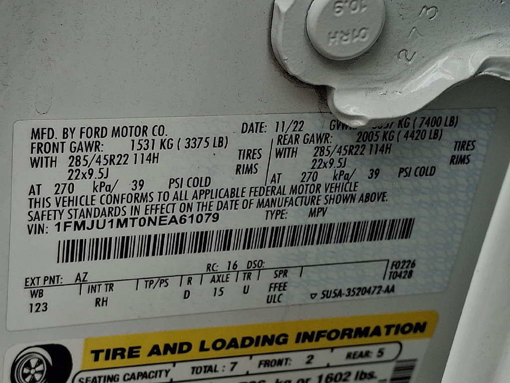 Used 2022 Ford Expedition Platinum AWD/4WD image 28