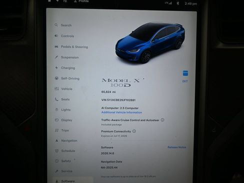Used 2018 Tesla Model X 100D AWD/4WD image 15