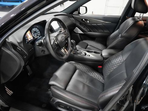 Used 2023 INFINITI Q50 Red Sport 400 w/ Black Opal Edition RWD image 9