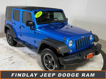 Certified 2015 Jeep Wrangler Unlimited Sport w/ Quick Order Package 24S
