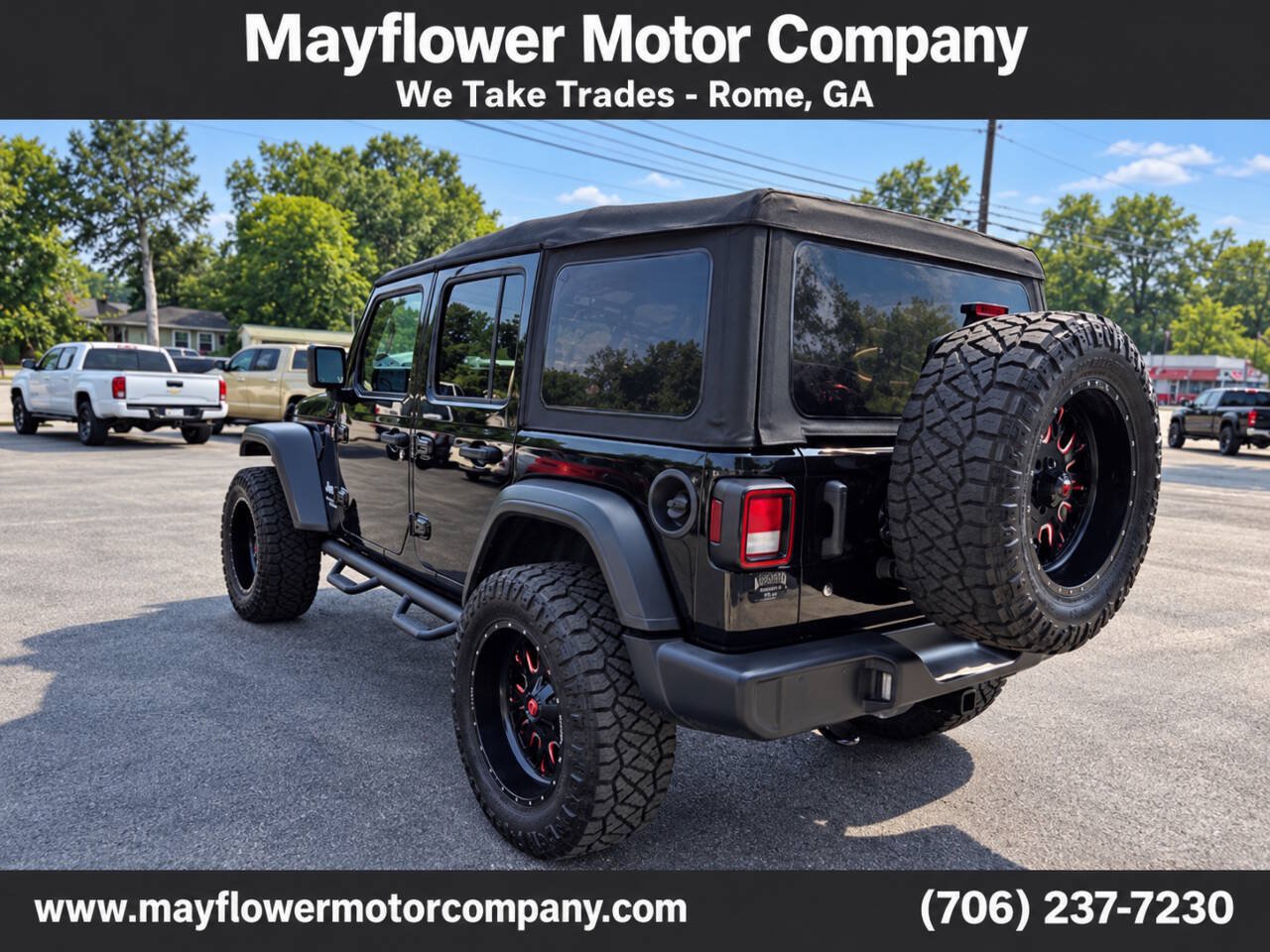Used 2018 Jeep Wrangler Unlimited Sport S AWD/4WD image 2