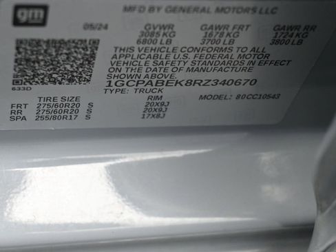 Used 2024 Chevrolet Silverado 1500 Custom image 17