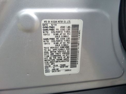 Used 2020 Nissan Rogue SV w/ Premium Package image 10