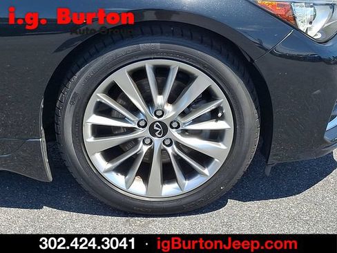 Used 2021 INFINITI Q50 Luxe w/ All Weather Package AWD/4WD image 8