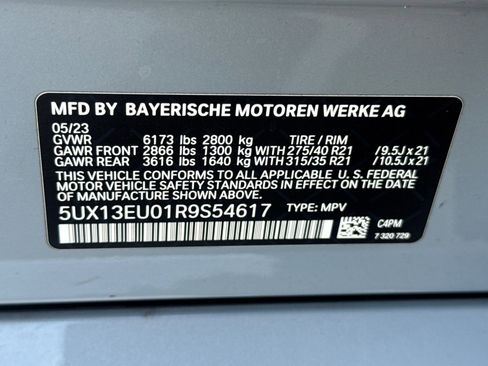 Certified 2024 BMW X5 sDrive40i w/ M Sport Package image 21