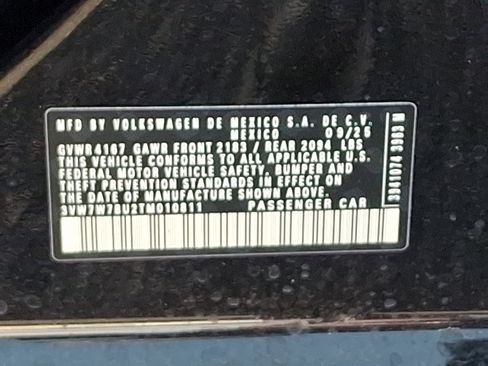 New 2026 Volkswagen Jetta SE image 18