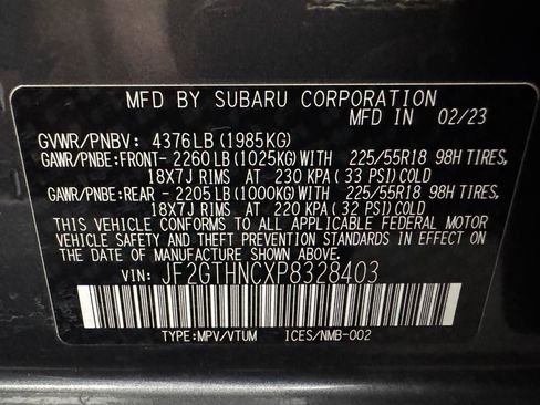 Used 2023 Subaru Crosstrek 2.5i Limited AWD/4WD image 29