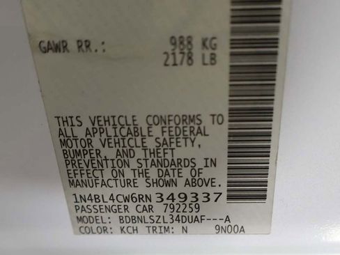 Used 2024 Nissan Altima 2.5 SR w/ SR Premium Package image 49