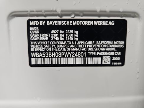 Certified 2023 BMW 530i w/ Executive Package image 39