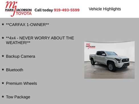 Used 2024 Toyota Tacoma SR5 AWD/4WD image 6