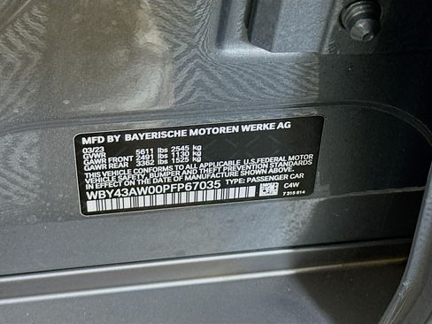 Used 2023 BMW i4 eDrive35 w/ Premium Package RWD image 12