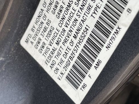 Used 2015 Honda Civic LX image 13