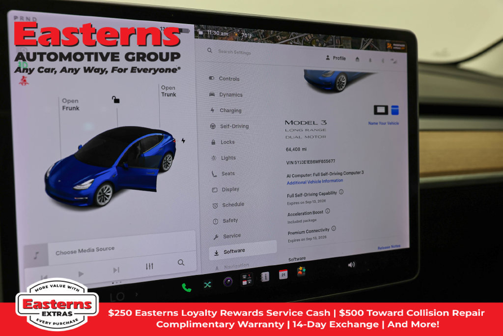 Used 2021 Tesla Model 3 Long Range AWD/4WD image 18