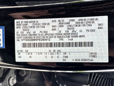 Used 2023 Ford F250 Lariat w/ Lariat Ultimate Package AWD/4WD image 19