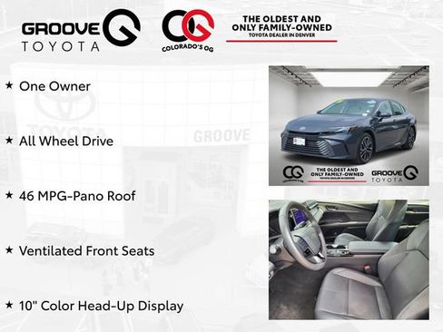 Used 2025 Toyota Camry XLE w/ Premium Package AWD/4WD image 4