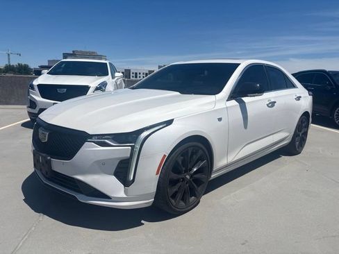Certified 2023 Cadillac CT4 Premium Luxury w/ LPO, ONYX Package AWD/4WD image 1