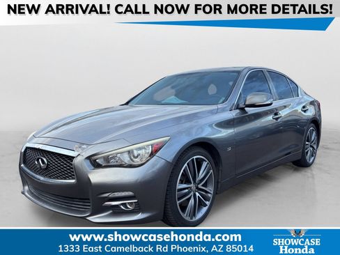 Used 2014 INFINITI Q50 Premium w/ Navigation Package RWD image 1