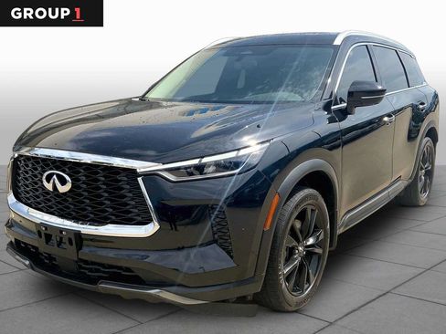Used 2022 INFINITI QX60 Luxe w/ Cargo Package FWD image 1