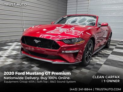 Used 2020 Ford Mustang GT Premium w/ Equipment Group 401A