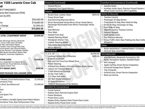 Used 2022 RAM 1500 Laramie image 1