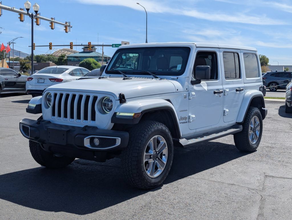 Used 2021 Jeep Wrangler Unlimited Sahara AWD/4WD image 8