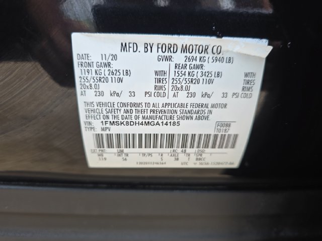 Used 2021 Ford Explorer XLT w/ Equipment Group 202A AWD/4WD image 36