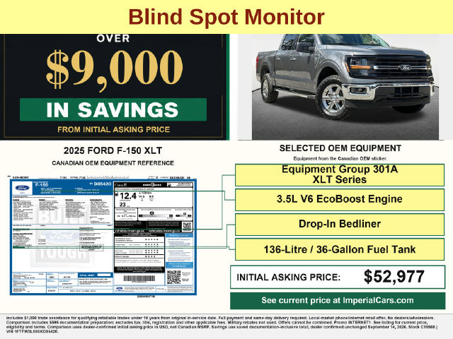 Certified 2025 Ford F150 XLT w/ Equipment Group 301A Standard AWD/4WD image 4