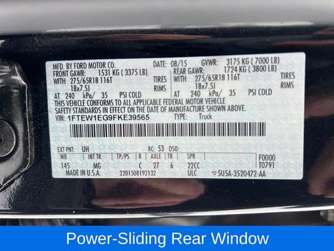 Used 2015 Ford F150 XLT w/ Equipment Group 302A Luxury image 30