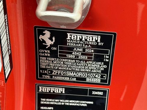 Used 2024 Ferrari 296 GTS image 66