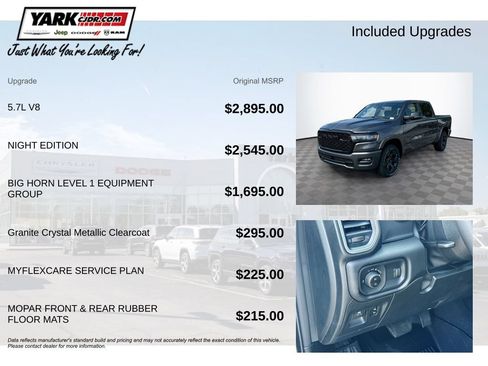 New 2026 RAM 1500 Big Horn w/ Night Edition AWD/4WD image 3