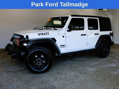 Used 2021 Jeep Wrangler Unlimited Sport image 1