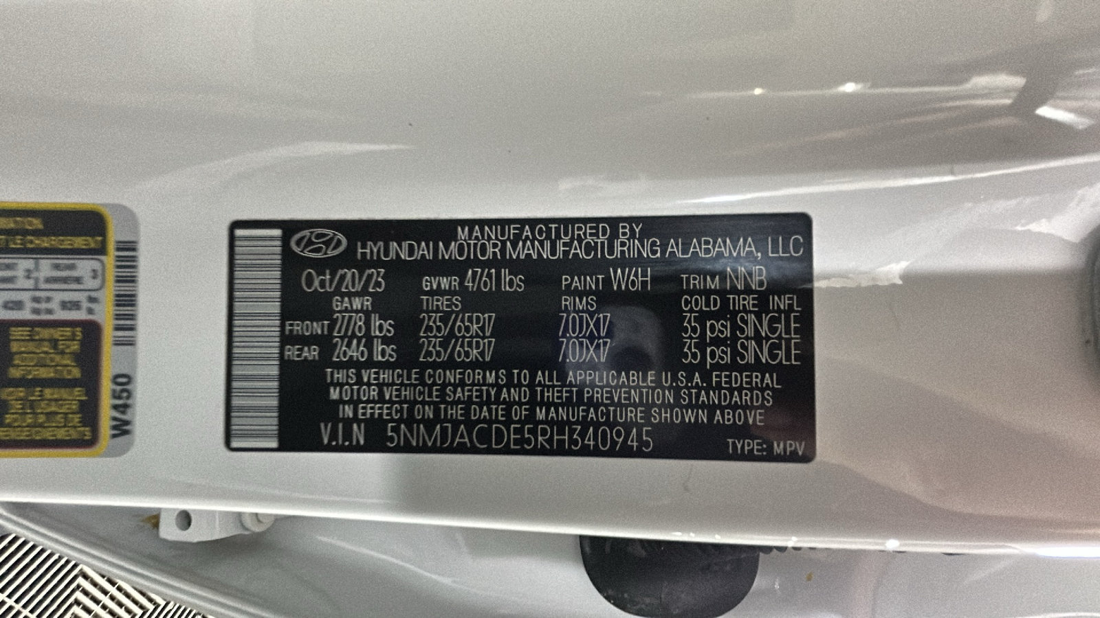 Certified 2024 Hyundai Tucson SE AWD/4WD image 13