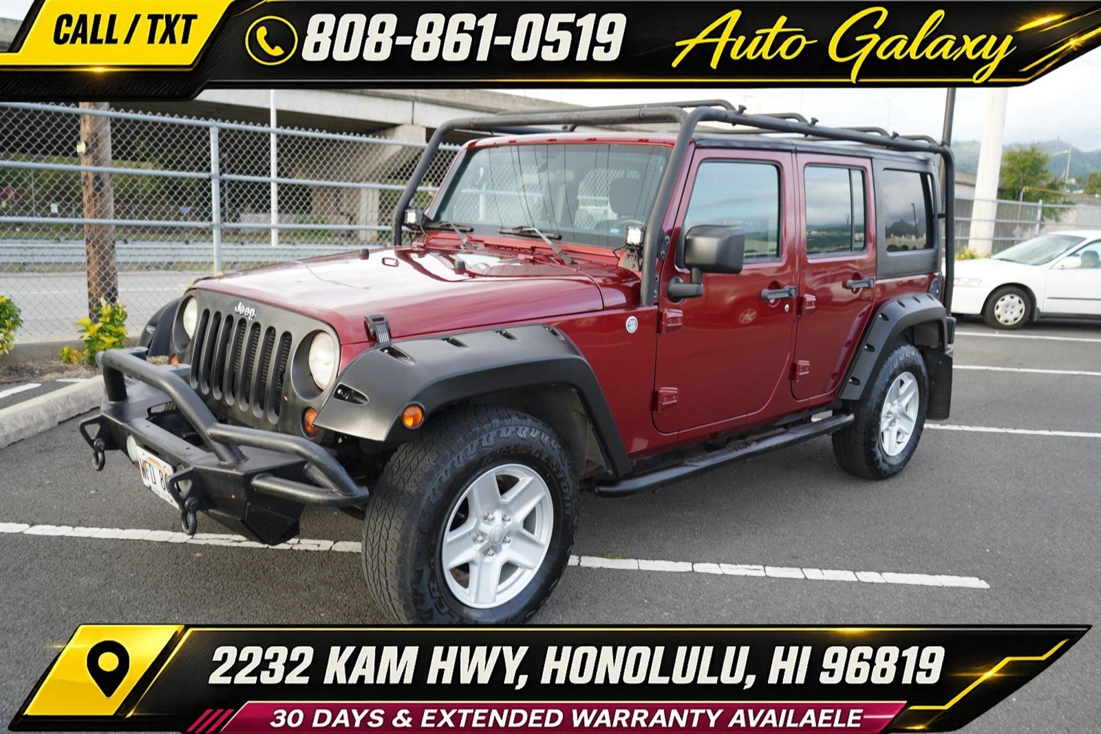 Used 2012 Jeep Wrangler Unlimited Sport AWD/4WD image 1