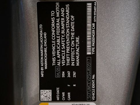 New 2025 Aston Martin Vanquish image 26