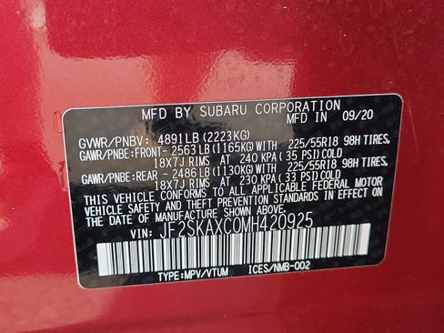 Used 2021 Subaru Forester Touring w/ Popular Package #2 AWD/4WD image 33