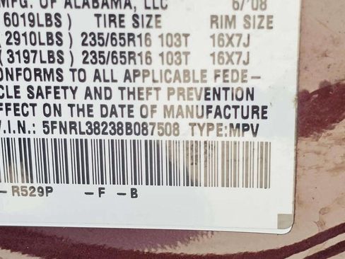 Used 2008 Honda Odyssey LX image 11