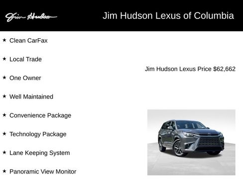 Certified 2025 Lexus TX 350 AWD w/ Technology Package image 4