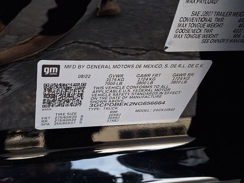 Used 2022 Chevrolet Silverado 1500 Custom image 27