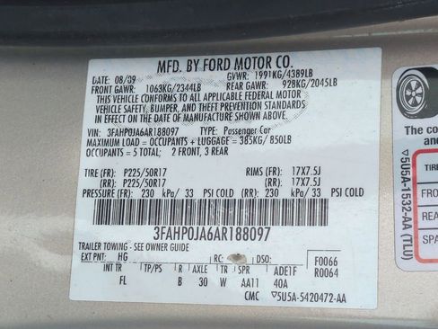 Used 2010 Ford Fusion SEL image 36