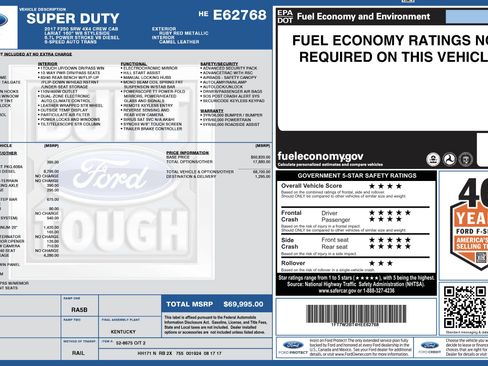 Used 2017 Ford F250 Lariat w/ Lariat Ultimate Package image 6