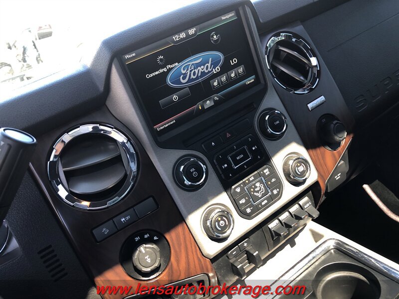 Used 2016 Ford F350 Lariat w/ Lariat Ultimate Package AWD/4WD image 14