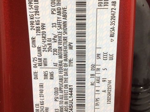 New 2025 Lincoln Corsair Grand Touring w/ Jet Appearance Package image 38