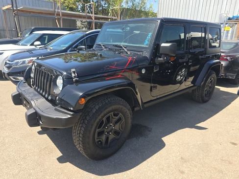 Used 2016 Jeep Wrangler Unlimited Sahara AWD/4WD image 1