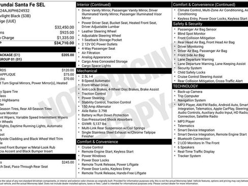 Used 2023 Hyundai Santa Fe SEL w/ Cargo Package FWD image 27