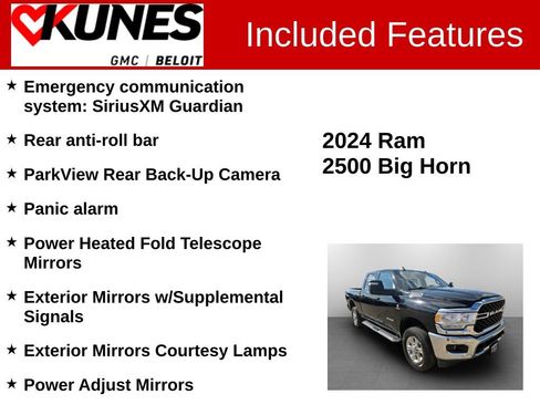 Used 2024 RAM 2500 Big Horn AWD/4WD image 3