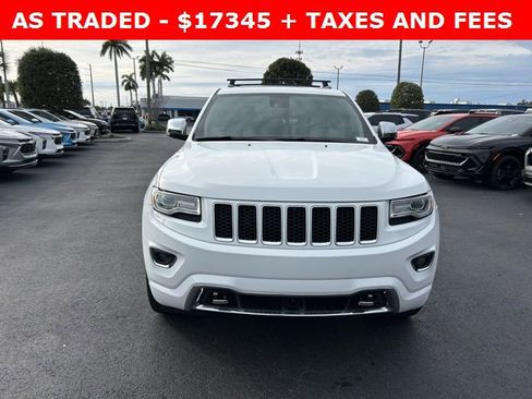 Used 2015 Jeep Grand Cherokee Overland w/ Advanced Technology Group image 2
