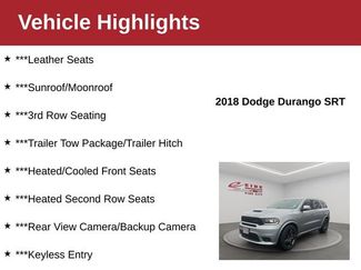 Used 2018 Dodge Durango SRT w/ SRT Interior Appearance Group video 3